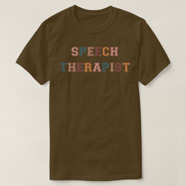 SLP-Sprechtherapeut 2 T-Shirt (Design vorne)