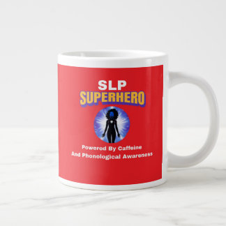 SLP Superheld mit Coffein und Phono... Jumbo-Tasse