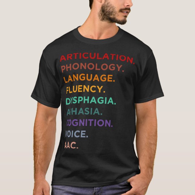 SLP Tätigkeitsbereich T-Shirt (Vorderseite)