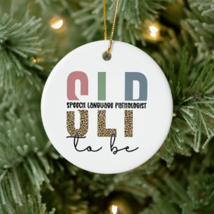 SLP to be - Future Speech Language Pathologe Gesch Keramik Ornament