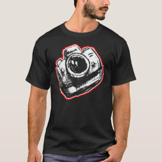 SLR Kamera - nur dunkle Shirts