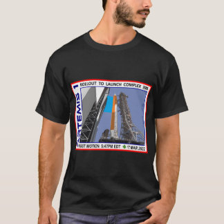 SLS Artemis 1 Rollout-Gedenk T-Shirt