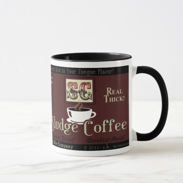 Sludge Coffee Marken Tasse (Rechts)