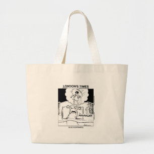 Slug Nightmares Funny Cartoon Geschenke & T-Shirts Jumbo Stoffbeutel