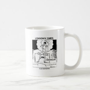 Slug Nightmares Funny Cartoon Geschenke & T-Shirts Tasse