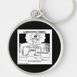 Slug Nightmares Funny Schlüsselanhänger