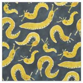 SLUG PARTY Banana Slugs Stoff