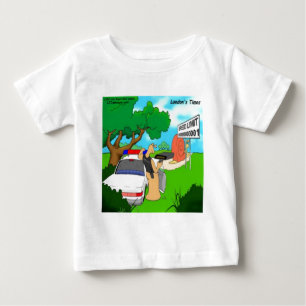 Slug Traffic Polizist Funny Baby T-shirt