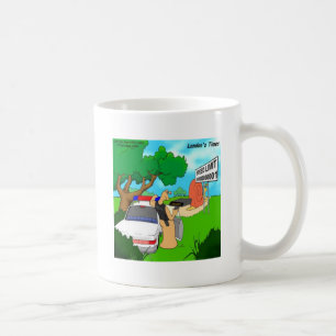 Slug Traffic Polizist Funny Tasse