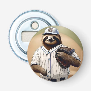 "Slugger Sloth: Langsam und standhaft an der Platt Flaschenöffner