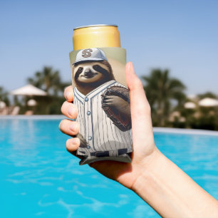 "Slugger Sloth: Langsam und standhaft an der Platt Selters Dosenkühler