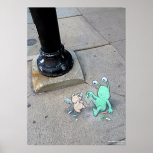 Sluggo Zeichne sich selbst Poster