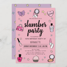 Slumber Makeup Wellness-Center Party Pink Girl Geb