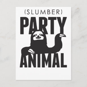 Slumber Party Postkarte