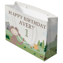 Slumberkins Bigfoot Birthday  Große Geschenktüte