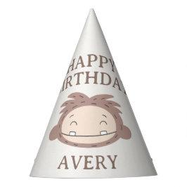 Slumberkins Bigfoot Birthday Partyhütchen