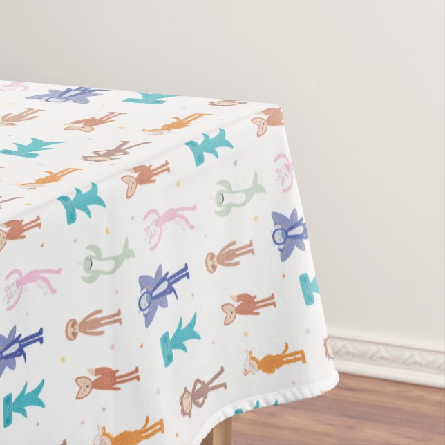 Slumberkins Character Birthday Pattern Tischdecke (Beispiel)