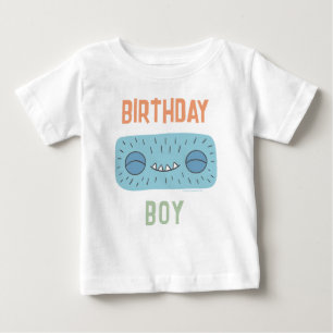 Slumberkins Hammerhead Geburtstagsjunge Baby T-shirt
