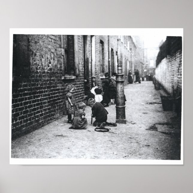 Slums London Poster (Vorne)