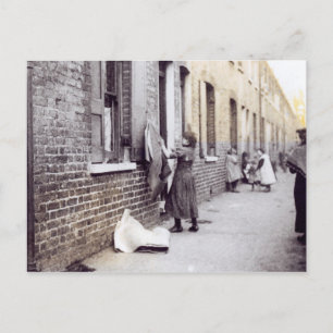 Slums London Postkarte