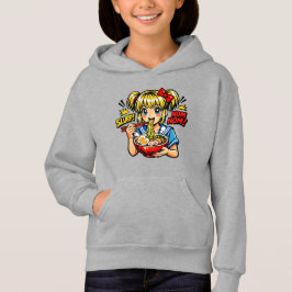 Slurp Nom Anime Girl Ramen Noodles Hoodie