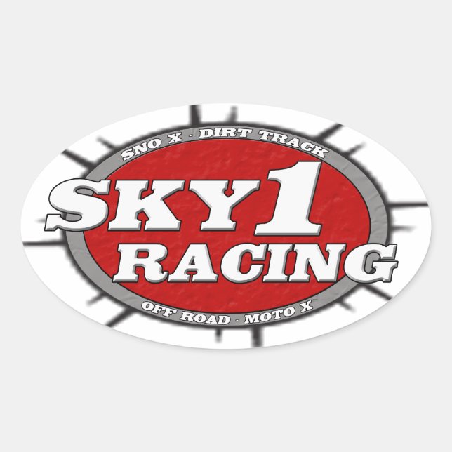 Sly 1 Racing Sticker (Vorderseite)
