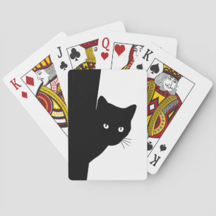 Sly Black Cat Spielkarten