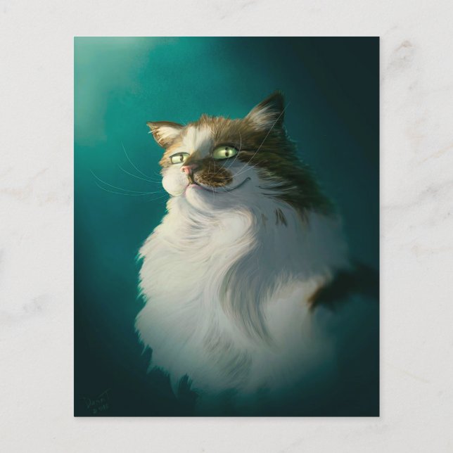 Sly Cat | Das perfekte Geschenk für den Valentinst Flyer (Hinten)