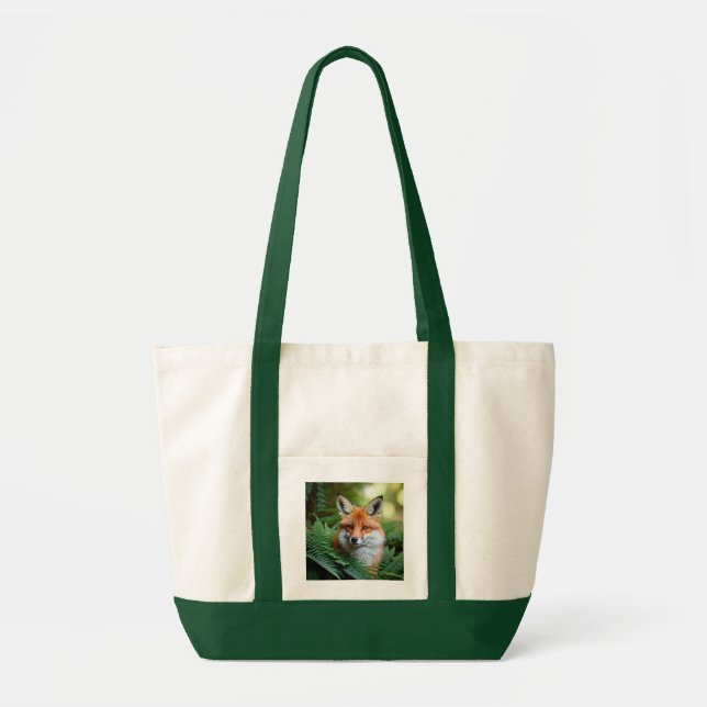 Sly the Orange Fox, Impulse Tote Bag Tragetasche (Vorne)