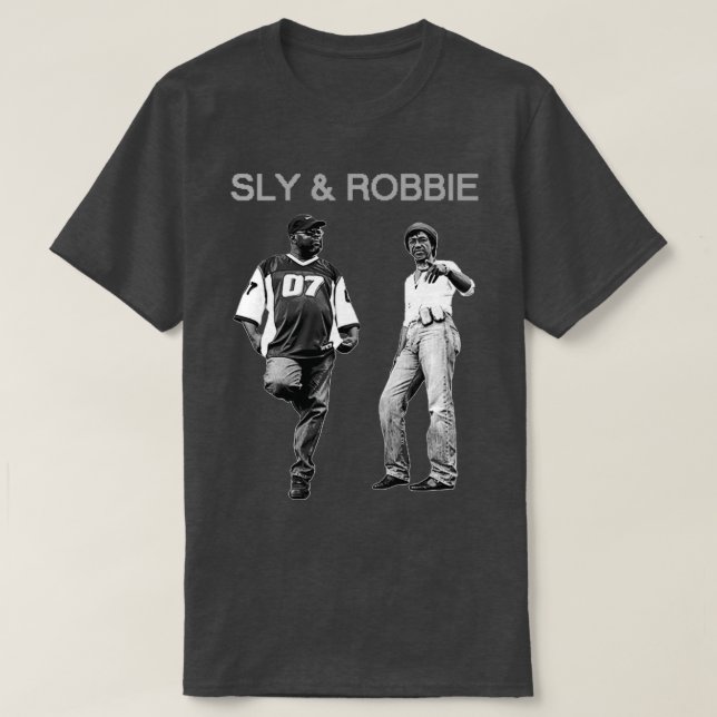 Sly und Robbie T-Shirt (Design vorne)