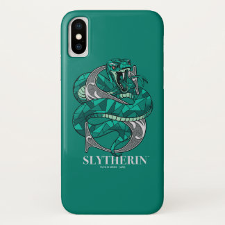 SLYTHERIN™ Crosshatched Emblem Case-Mate iPhone Hülle