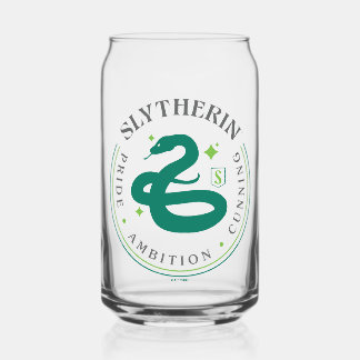 SLYTHERIN™ Green Snake House Pride Abzeichen Dosenglas