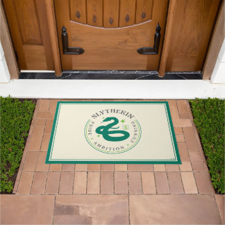 SLYTHERIN™ Green Snake House Pride Abzeichen Fußmatte