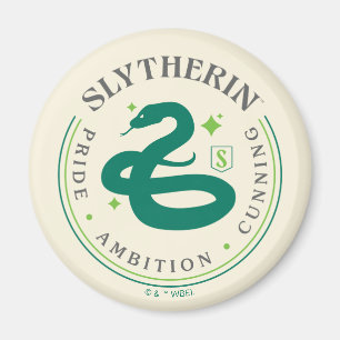 SLYTHERIN™ Green Snake House Pride Abzeichen Magnet