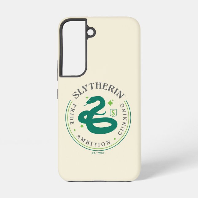 SLYTHERIN™ Green Snake House Pride Abzeichen Samsung Galaxy Hülle (Rückseite)