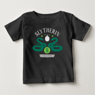 SLYTHERIN™ Haus Doppel-Schlangen-Anhänger Grafik Baby T-shirt