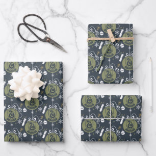 SLYTHERIN™ Holiday Bauble Graphic Geschenkpapier Set