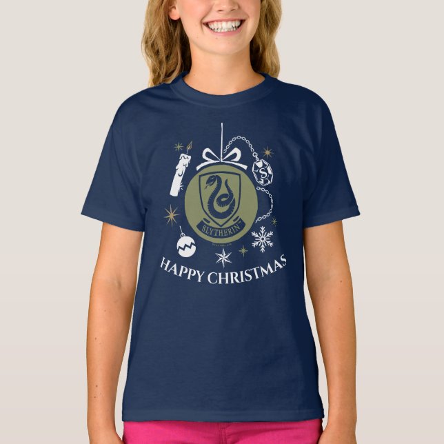 SLYTHERIN™ Holiday Bauble Graphic T-Shirt (Vorderseite)