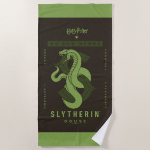 SLYTHERIN™ House auf jeden Fall Strandtuch