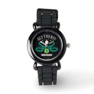 SLYTHERIN™ House Double Snake Locket Graphic Armbanduhr