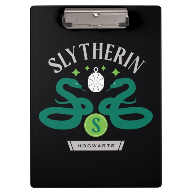 SLYTHERIN™ House Double Snake Locket Graphic Klemmbrett (Vorderseite)