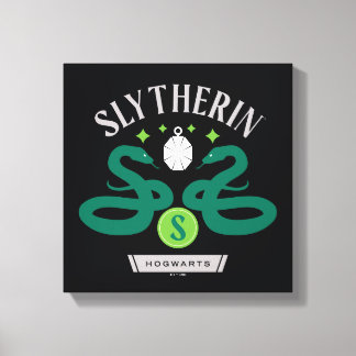 SLYTHERIN™ House Double Snake Locket Graphic Leinwanddruck