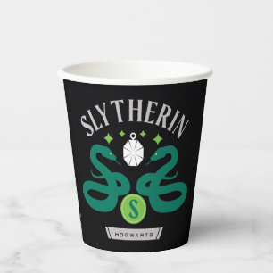 SLYTHERIN™ House Double Snake Locket Graphic Pappbecher