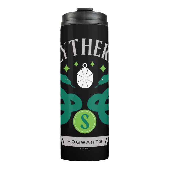 SLYTHERIN™ House Double Snake Locket Graphic Thermosbecher (Vorderseite)