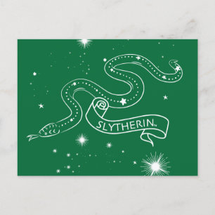 SLYTHERIN™ Konstellation Graphic Feiertagspostkarte