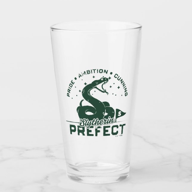 SLYTHERIN™ Präfektes Abzeichen Glas (Vorderseite)