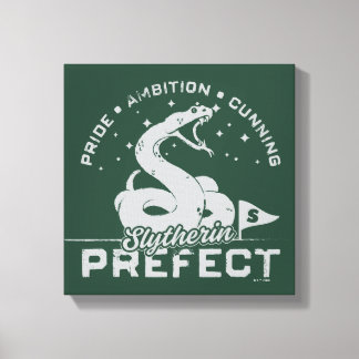 SLYTHERIN™ Präfektes Abzeichen Leinwanddruck