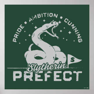 SLYTHERIN™ Präfektes Abzeichen Poster