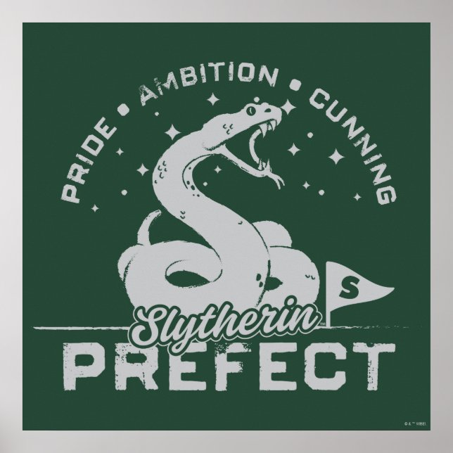 SLYTHERIN™ Präfektes Abzeichen Poster (Vorne)
