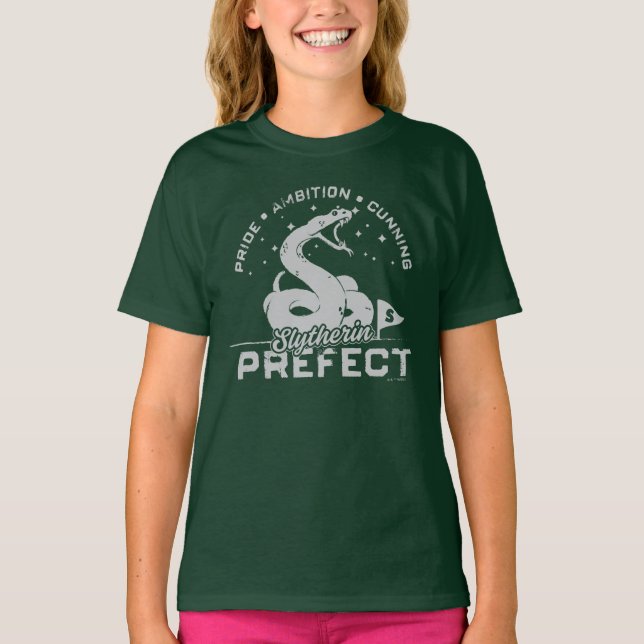 SLYTHERIN™ Präfektes Abzeichen T-Shirt (Vorderseite)
